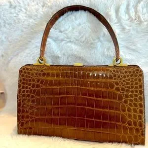 Saks Fifth Avenue Bags Vintage Sax Fifth Ave Purse In Brown